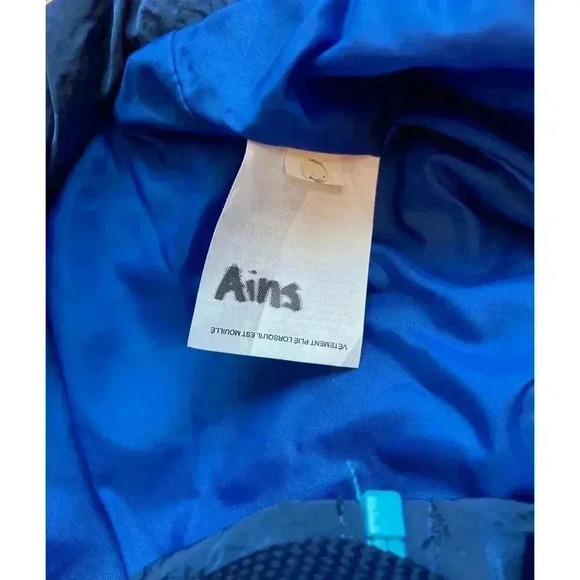 Jordan Essentials Flight Woven Full Zip Nylon Jacket Loose Fit Royal Blue Small - Picture 14 of 14